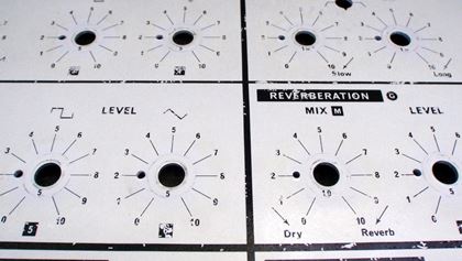 Ems-VCS3 s/n 377 original top panel